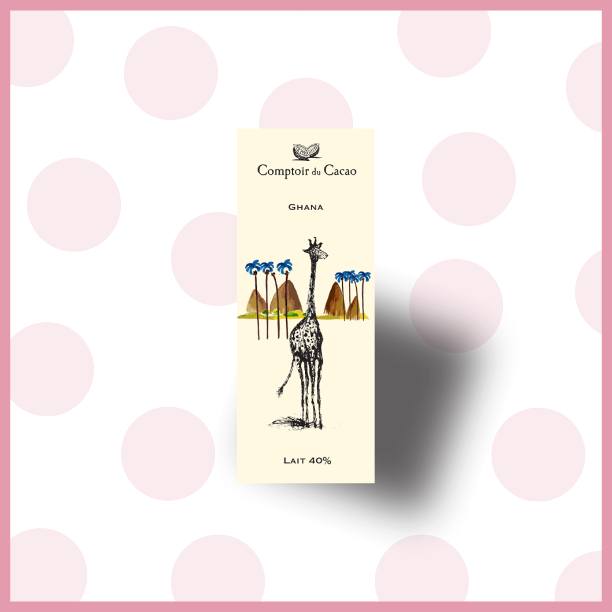 Chocolat Ghana Lait 40%