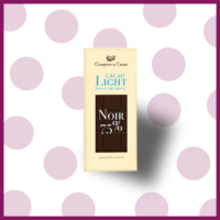 Chocolat light Noir 75%