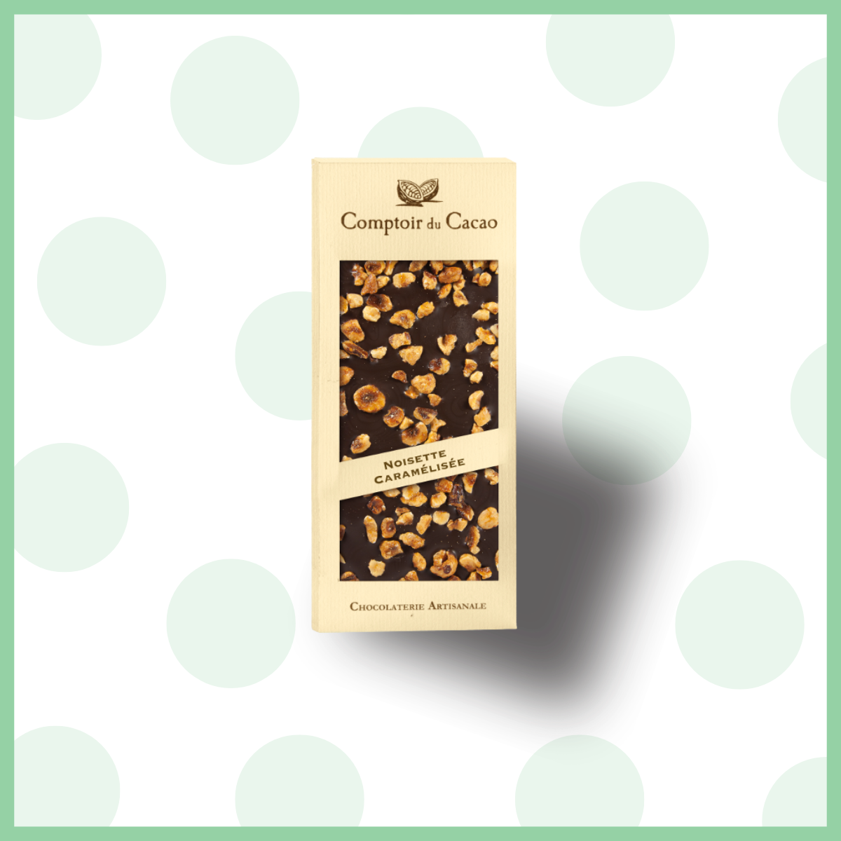 Chocolat Noir Noisette caramélisée